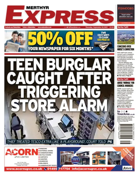 Cover of Merthyr Express