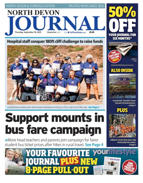 Cover of North Devon Journal