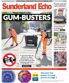 Cover of Sunderland Echo