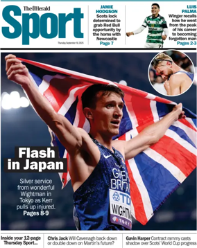 Cover of Herald Sport