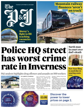 Cover of The Press and Journal (Highlands & Islands)