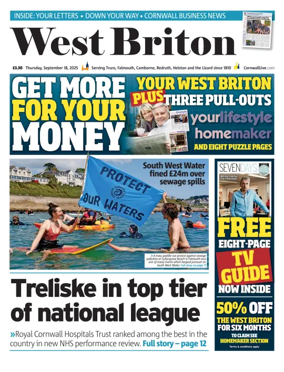 Cover of West Briton (Camborne, Redruth, Hayle)
