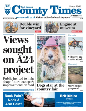 Cover of West Sussex County Times