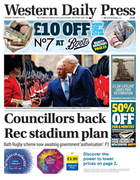 Cover of Western Daily Press