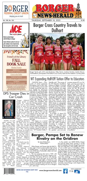 Cover of Borger News-Herald