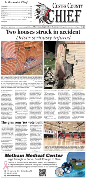 Cover of Custer County Chief