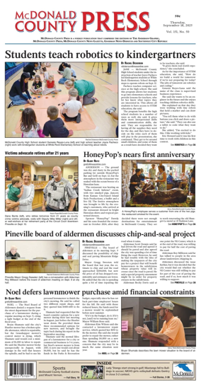 Cover of McDonald County Press