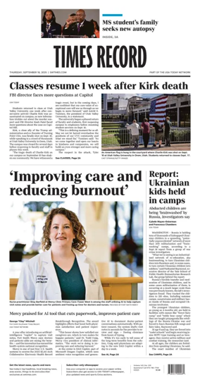 Cover of Times Record (Ft. Smith Southwest)