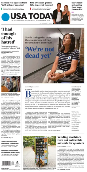 Cover of USA TODAY US Edition