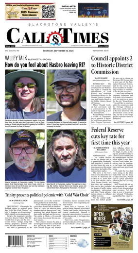 Cover of Woonsocket Call