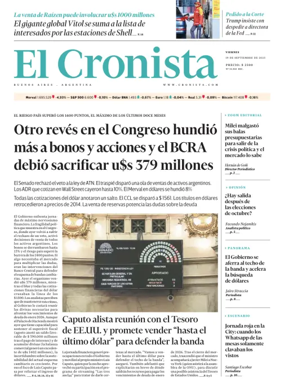Cover of El Cronista comercial
