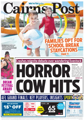 Cover of The Cairns Post