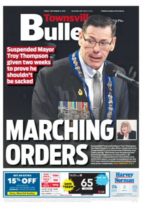 Cover of Townsville Bulletin