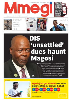 Cover of Mmegi