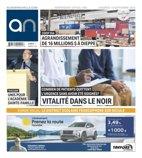 Cover of Acadie Nouvelle