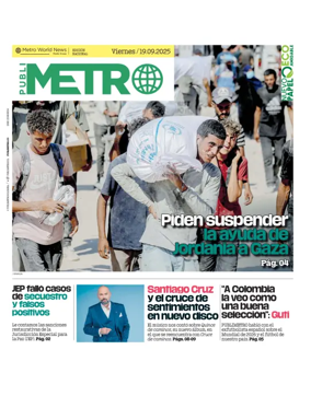 Cover of Publimetro Colombia