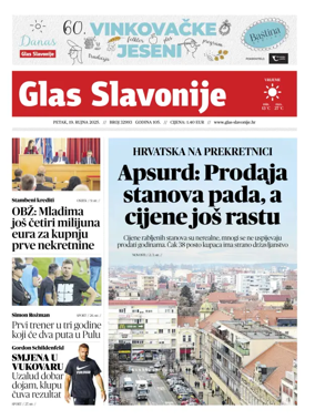 Cover of Glas Slavonije