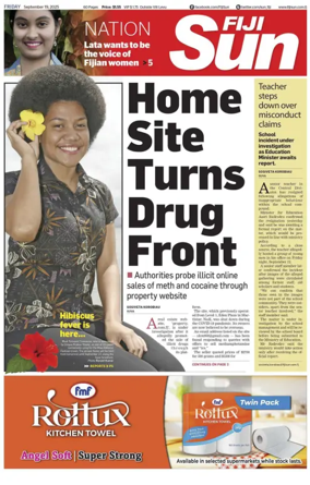 Cover of Fiji Sun