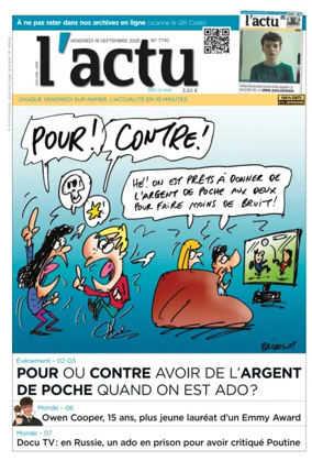 Cover of L'actu