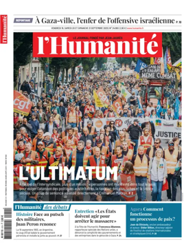 Cover of L'HUMANITE