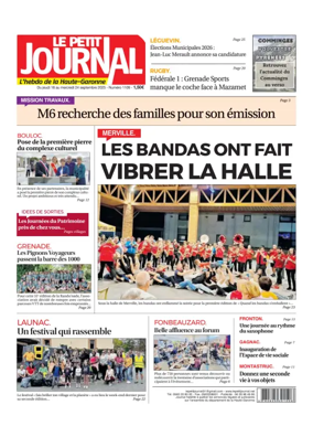 Cover of Le Petit Journal - L'hebdo du Pays Toulousain