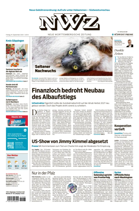 Cover of NWZ  (Göppinger Kreisnachrichten)