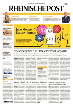 Cover of Rheinische Post Erkelenz