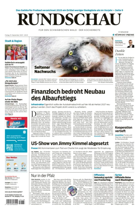 Cover of Rundschau für den Schwäbischen Wald – Der Kocherbote