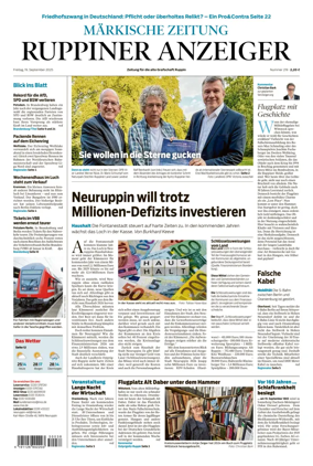 Cover of Ruppiner Anzeiger