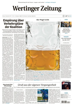 Cover of Wertinger Zeitung