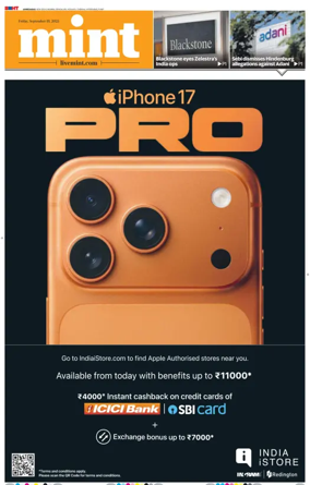 Cover of Mint Ahmedabad