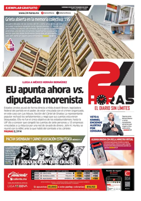Cover of 24 Horas - El diario sin limites