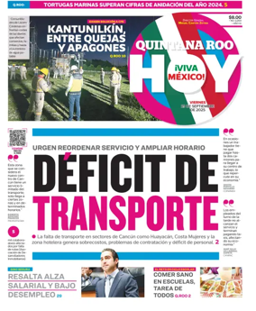 Cover of Quintana Roo Hoy
