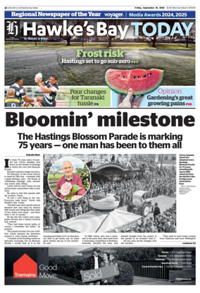 Cover of Hawke's Bay Today