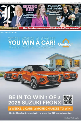 Cover of The New Zealand Herald