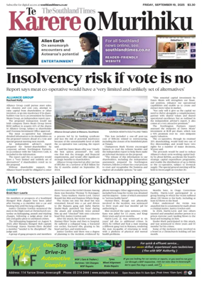 Cover of The Southland Times