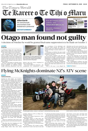 Cover of The Timaru Herald