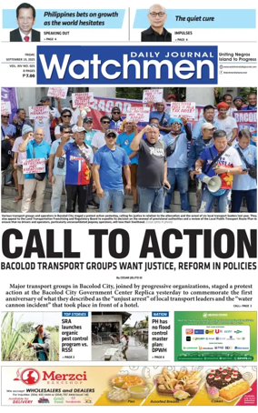 Cover of Watchmen Daily Journal