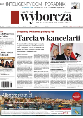 Cover of Gazeta Wyborcza