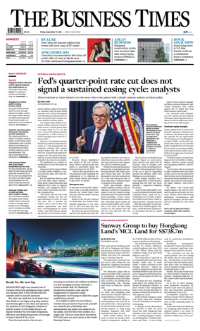 Cover of The Business Times