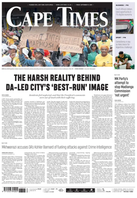 Cover of Cape Times
