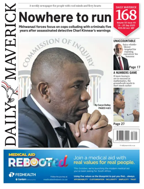 Cover of Daily Maverick