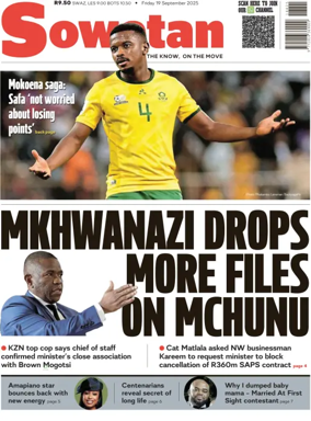 Cover of Sowetan
