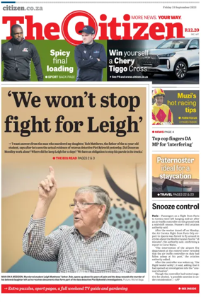 Cover of The Citizen (Gauteng)