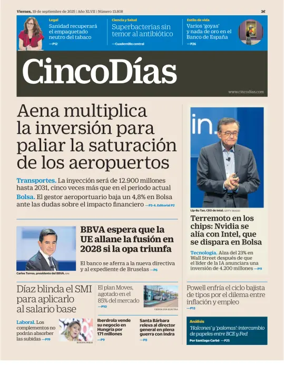 Cover of Cinco Días
