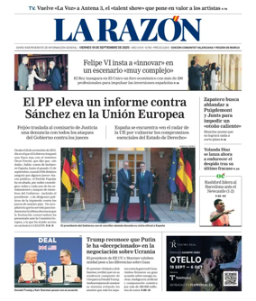 Cover of La Razon (Levante)
