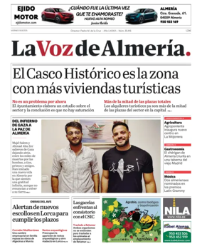 Cover of La Voz de Almería