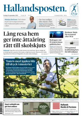 Cover of Hallandsposten