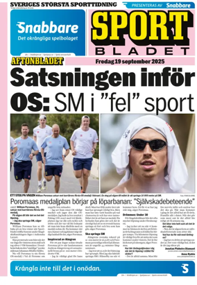 Cover of Sportbladet
