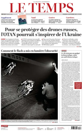 Cover of Le Temps
